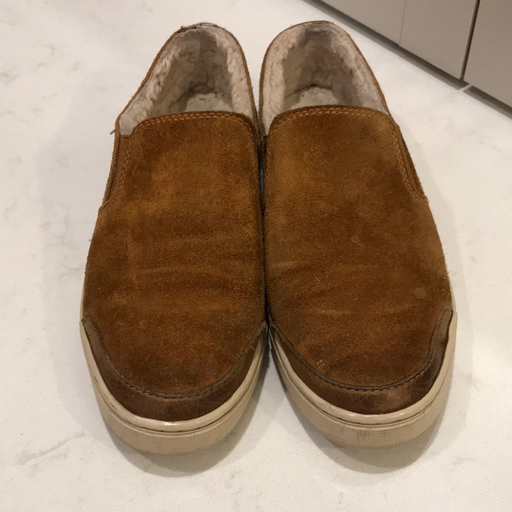 Frye Women’s Gemma Shearling Slide Sneakers size 7